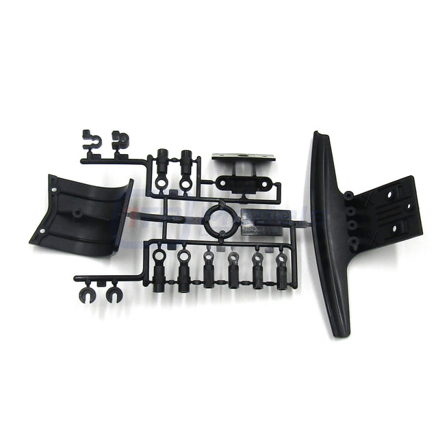 Tamiya 58076 Vanquish/VQS 2020, 9005287/19005287 E Parts (Bumpers & Wing Mount)