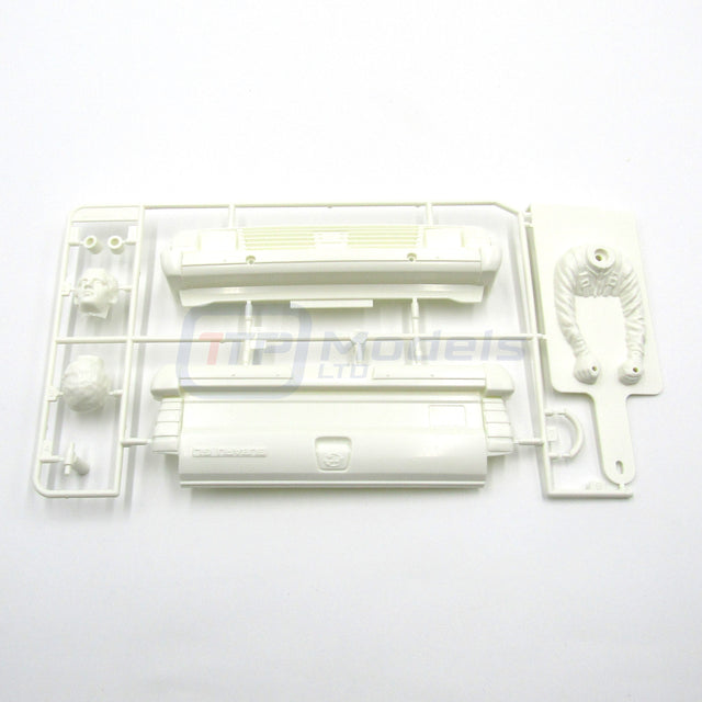 Tamiya 58038/58384 Subaru Brat, 9005291/0005125 D Parts (Bumper, Tailgate & Driver), NEW