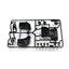 Tamiya 58416 Rising Fighter, 9005919/19005919 D Parts, NEW