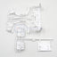 Tamiya 56371 Scania 770 S 8x4, 9007447/19007447 H Parts (Ft Bumper/Tail Lights)