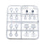 Tamiya 56344 Grand Hauler, 9115421/19115421 K Parts (Grey Lens), NEW