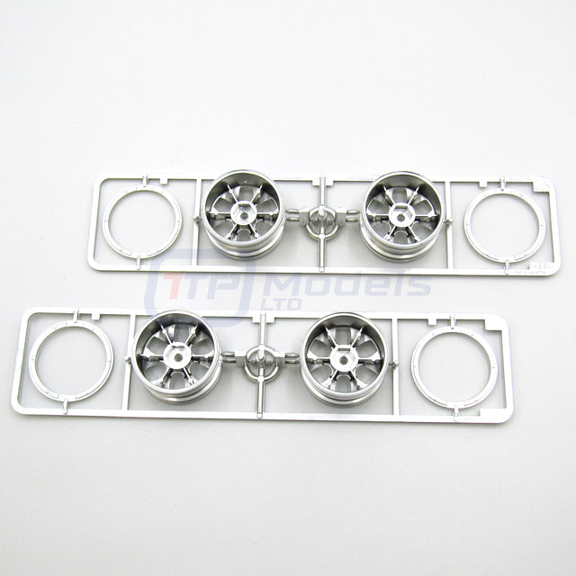 Tamiya 58415 Toyota Tundra High-Lift, 9335526/19335526 V Parts (Wheels, 4 Pcs.)