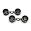 Tamiya 58701 Opel 'Cliff' Calibra V6/TT01E, 9335859/19335859 Wheels (4 Pcs.), NEW
