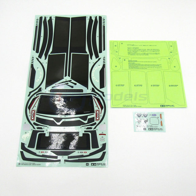 Tamiya 58705 Ford Bronco 2021/CC02/CC-02, 9490068/19490068 Decals/Stickers, NEW