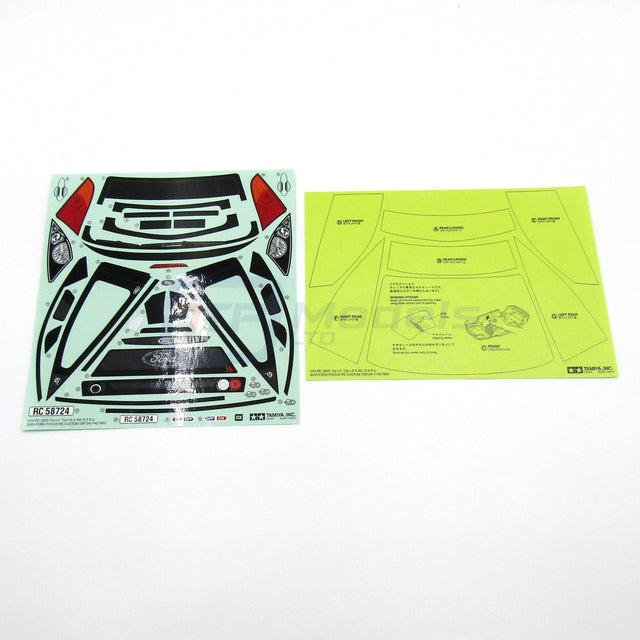 Tamiya 58724 2003 Ford Focus RS Custom/TT02, 9490102/19490102 Decals/Stickers