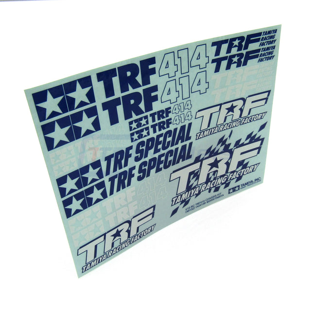 Tamiya 49132 TRF414 Chassis Kit, 9494034/19494034 Decals/Stickers, NEW