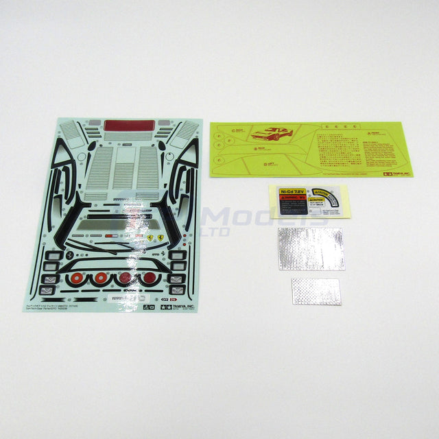 Tamiya 57103 TT-Gear Ferrari GTO/GT01, 9494106/19494106, Decals & Masking, NIP