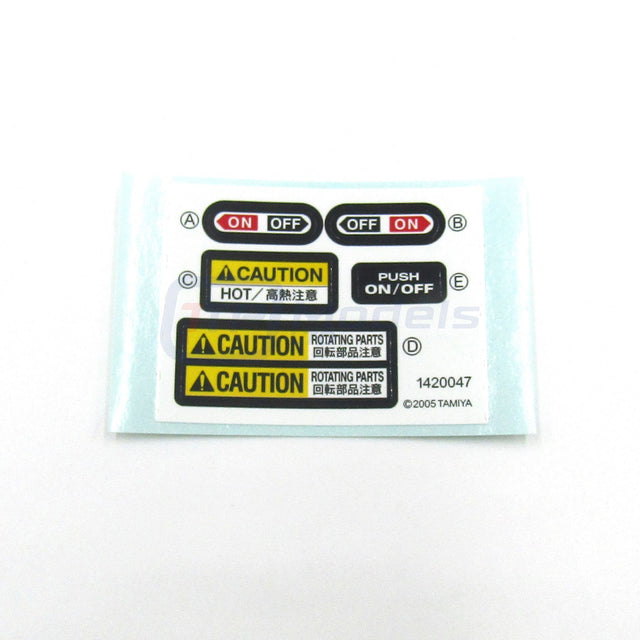 Tamiya 42103 TA05MS Chassis Kit, 9494107/19494107 Decals/Stickers, NEW