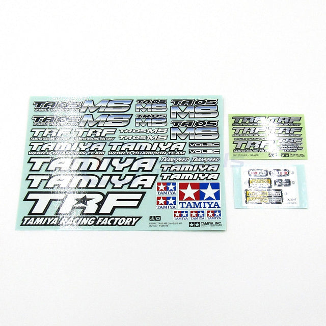 Tamiya 42103 TA05MS Chassis Kit, 9494107/19494107 Decals/Stickers, NEW