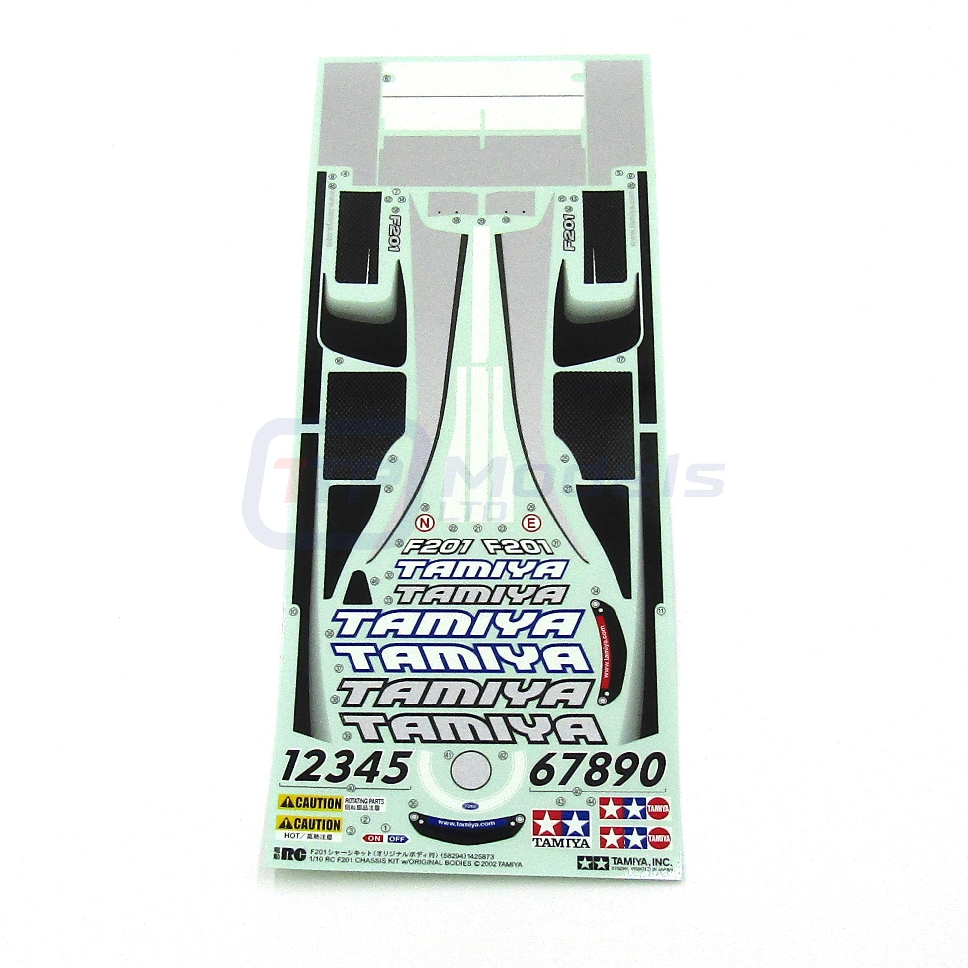 TAMIYA F201  CHASSIS KIT オリジナルボディ付き Amazon | 1/10 タミヤ F201 シャーシ | ラジコン・ドローン 通販