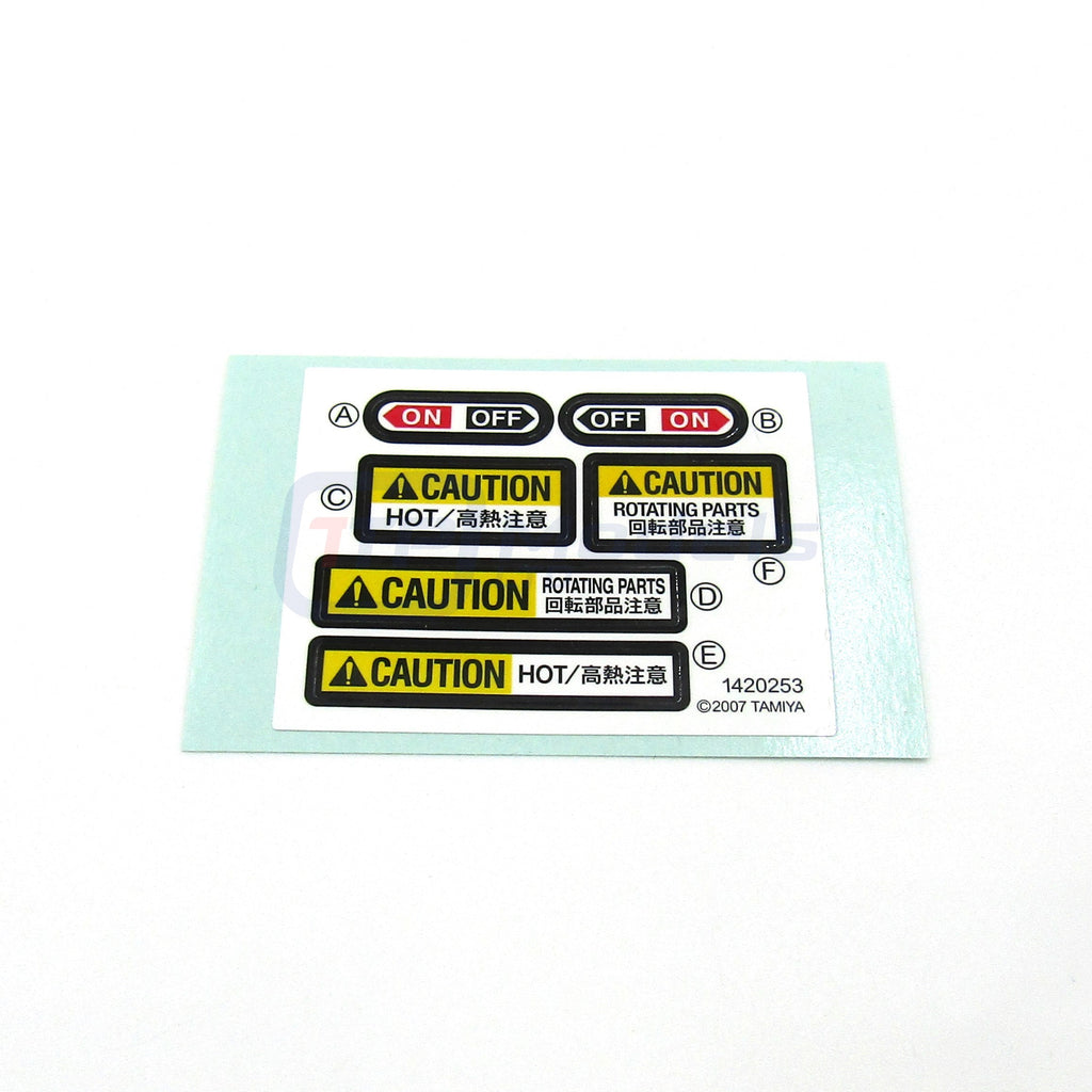 Tamiya 58583 Egress 2013, 9495806/19495806, Decals/Stickers, NEW – TTP ...