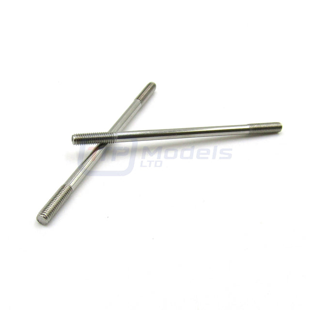 Tamiya 47201 Rock Buster/Max Climber/TLT-1, 9804183 3x57mm Threaded Shaft (2Pcs)