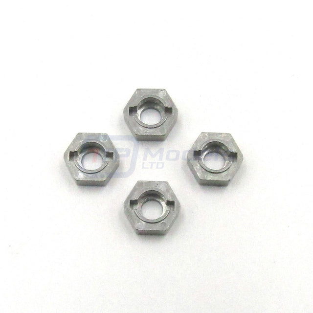 Tamiya 43532 Nitrage 5.2, 9804358/19804358 Wheel Hub (4 Pcs.), NIP