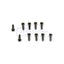 Tamiya 9804392/19804392 3x10mm Tapping Screw (10 Pcs.), (TT01/TT02/XV-02), NIP