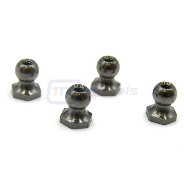 Tamiya 9804495/19804495 5mm Ball Connector Nut (2mm Thread) (4 Pcs.) Lunch Box