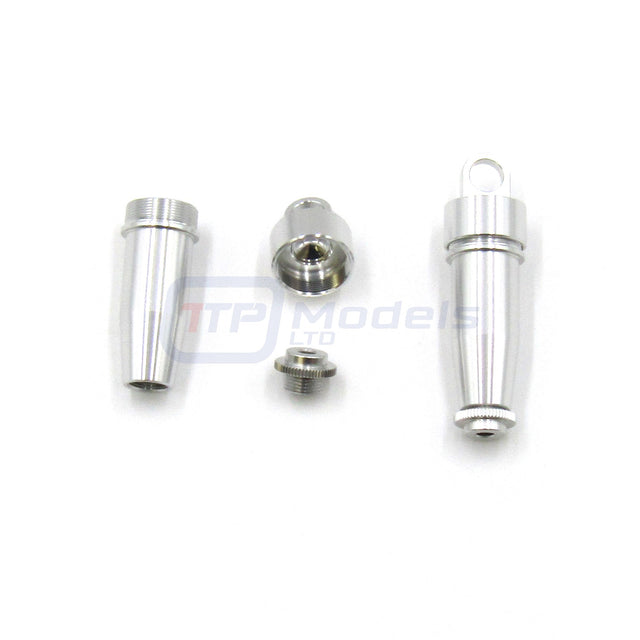 Tamiya 58525 Wild One/BHM, 9804620/19804630 Rear Damper Cylinder & Cap (2 Pcs.)