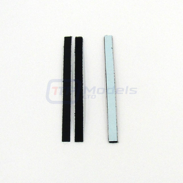 Tamiya 9805343/19805343 'Velco' Hook & Eye Strips (10x150mm, 2 Pcs.), NIP