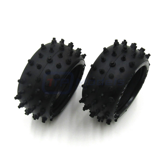 Tamiya Egress/Astute/Avante Black, 9805536/19805536/53040 Rear Tyres/Tires, NEW