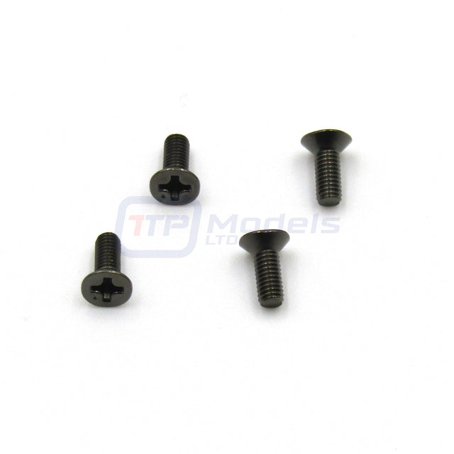 Tamiya 9805696/19805696 3x8mm Countersunk Screw (4 Pcs.) Egress/Bruiser/Hot Shot