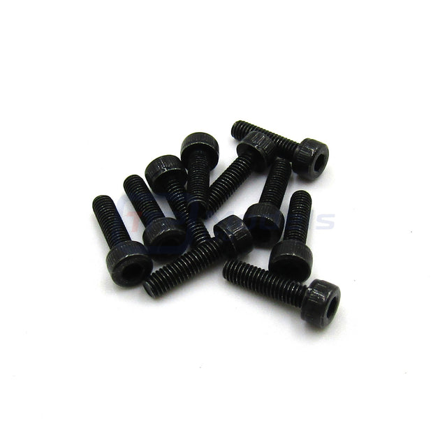 Tamiya 9805888/19805888, 2.6x10mm Cap Screw (10 Pcs.), TRF/TB Evo/TA06/TA07, NIP