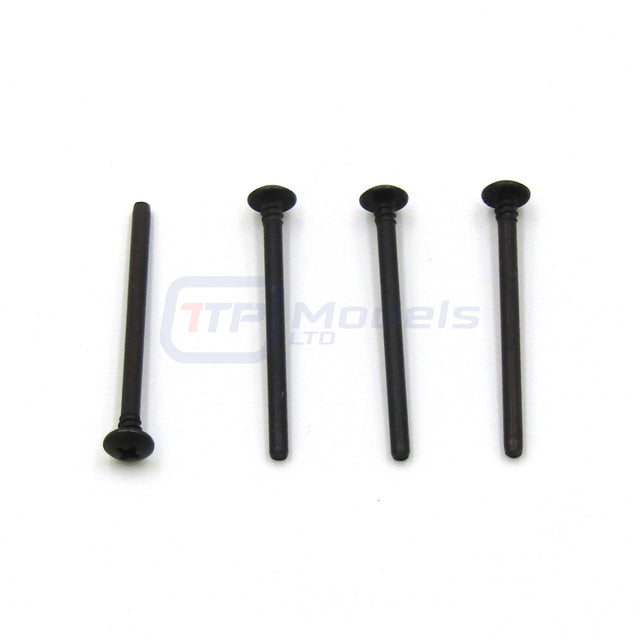 Tamiya 9805976/19805976 3x46mm Screw Pin (4 Pcs.), (M05/M06/DT02/DT03/WR-02) NEW