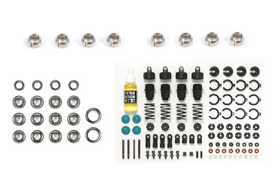 Carson C908235/500908235 Tamiya BT-01/MB-01 Tuning Set (Bearings/Oil Dampers)