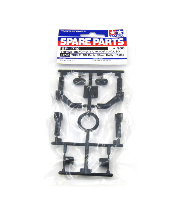 Tamiya 51740 TRF421 BB Parts (Rear Body Posts), (42384 TRF-421 Chassis Kit) NEW