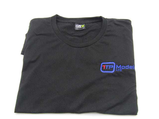 Official TTP Models Logo T-Shirt (XXL, 50in Chest) Black (Tamiya), NEW