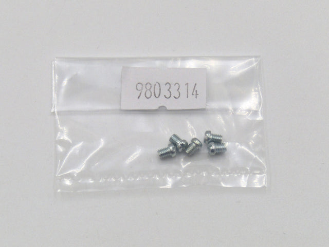 Tamiya 9803314/19803314 Silver 2.6x3mm Screw (5 Pcs.), (Arocs 8x4 Tipper), NIP