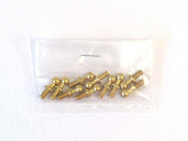 Tamiya 9803298/19803298/40115 4mm Ball Connector (10 Pcs.), Sand Scorcher, NIP