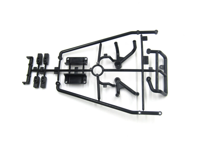 Tamiya 58051 Fox/Novafox, 0005185/10005185 B Parts (Side Bars & Rear Bumper), NEW