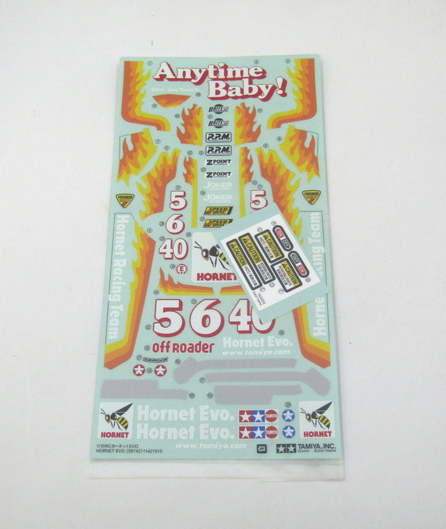 Tamiya 58742 Hornet Evo, 9490151/19490151 Decals/Stickers, NIP