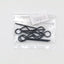 Tamiya 9808026/19808026 10mm Snap Pin (5 Pcs.), (Body Clips), NIP