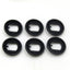 Tamiya 56009 German Tiger I Early, 9805709/19805709 Road Wheel Rubber (6 Pcs.)