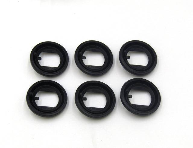 Tamiya 56009 German Tiger I Early, 9805709/19805709 Road Wheel Rubber (6 Pcs.)