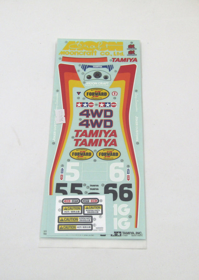 Tamiya 47330 Bigwig (2017), 9494185/19494185 Decals/Stickers, NIP