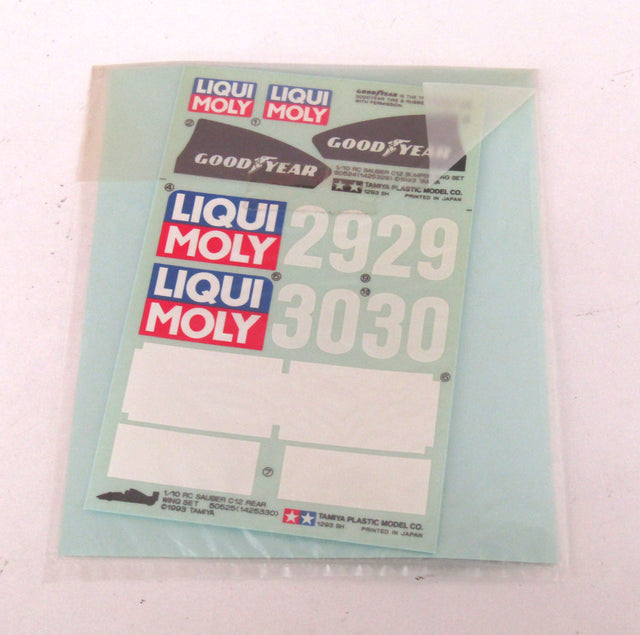 Tamiya 58130 Sauber C12/F103, 9495179/19495179 Decals/Stickers, NIP
