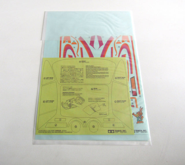 Tamiya 47524 Porsche 934 (1976) 50th Anniversary, 9494265/19494265 Decals/Stickers