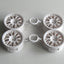 Tamiya 58150 Opel Calibra V6 DTM/BMW 318i, 9335185/19335185 Wheelx (4 Pcs.) NEW