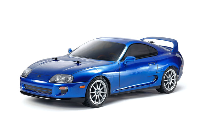 Tamiya 47505 Toyota Supra (JZA80) (Factory Pre-Painted Metallic Blue Body) Assembly Kit (BT-01/BT01), NIB **Pre-Order**