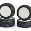 Carson 500900136 4WD Buggy On-Road Wheels & Tyres (White )(For Tamiya DB01/DF03)