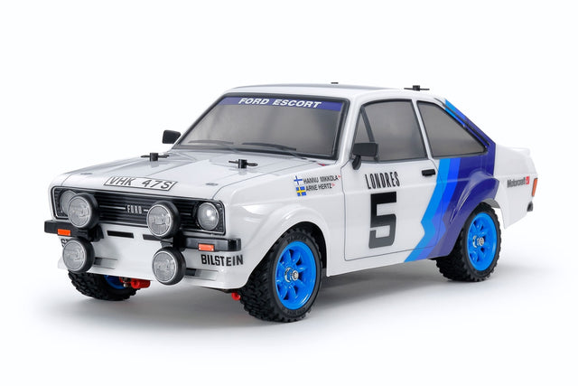 Tamiya 58687 Ford Escort Mk.II Rally (Factory Pre-Painted Body) Assembly Kit, (MF01x/MF-01x), NIB **Pre-Order**