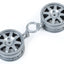 Tamiya 50537 Renault Clio Wheel Set (1 Pair), (FF01/FF-01/FWD), RARE, NIP