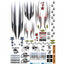 Carson Truck Sticker Sheet (Ornamental Strip) 500907085/C907085, NEW