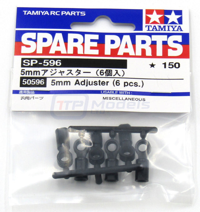 Tamiya 50596/0445005 5mm Adjuster (6 Pcs.) (Hotshot/Super Shot/Boomerang), NIP