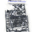 Tamiya 50700 TA03 C-Parts (Upright, Black), (TA03/TA03F/TA03R/TA03RS), NIP
