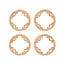 Tamiya 51648 Gear Differential Unit Gasket (TRF420, TRF419, TA07) (4 Pcs.), NIP