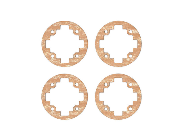 Tamiya 51648 Gear Differential Unit Gasket (TRF420, TRF419, TA07) (4 Pcs.), NIP
