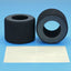 Tamiya 53129 F-1 Rear 3645 HBR Soft Sponge Tires/Tyres (1 Pair) (F101/F102/F103)