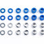 Tamiya 53539 5.5mm Aluminium Spacer Set (TT02SRX/TD4/M08/TRF420/MF01x), NIP